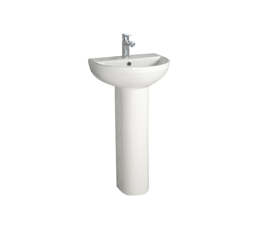 Wash Hand Basin With Pedestal – Space-Saving Bathroom Sink With Overflow & Faucet Options For Modern & Small Bathrooms best